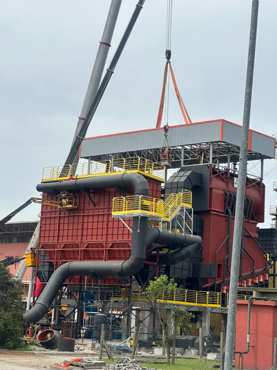Montagem de Caldeira e Estrutura Industrial - T7